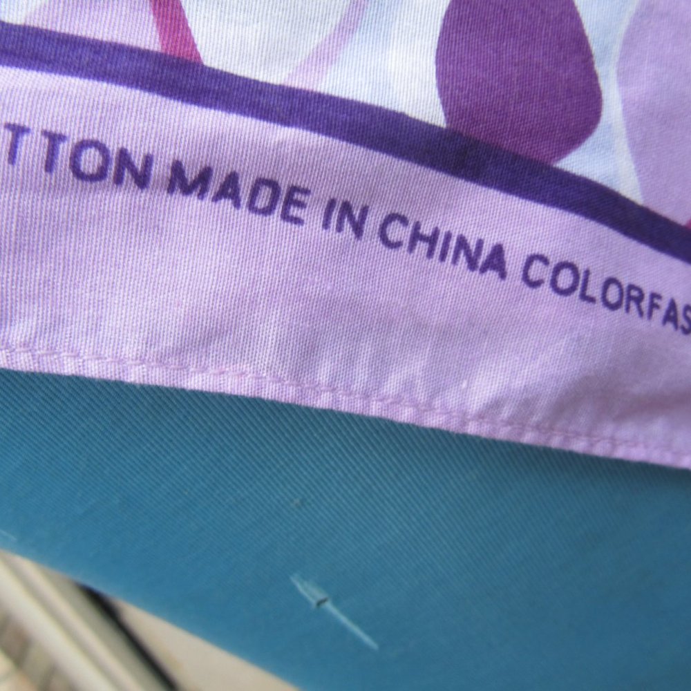 purple scarf - Picture 2 of 3